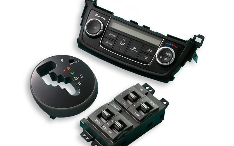 Switch Indicators, Knobs and Graphic Overlays